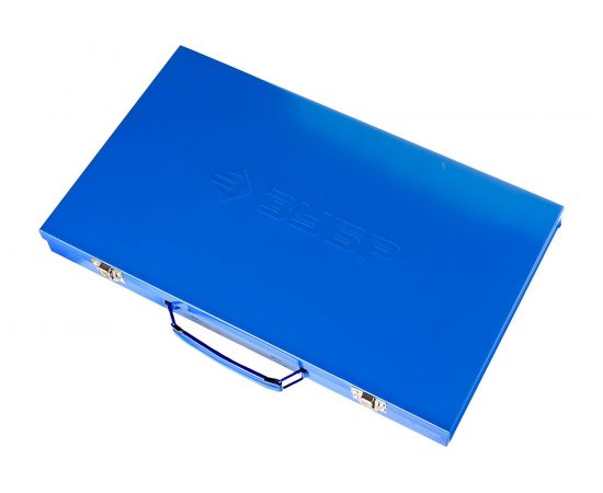 Набор метчиков и плашек Зубр ПРОФЕССИОНАЛ сталь Р6М5, 65 предметов 28110-H65 – изображение 3