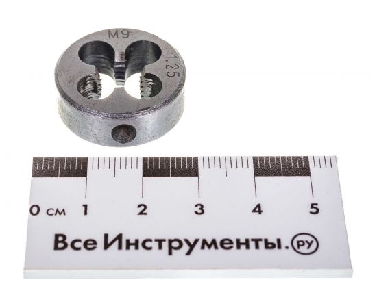 Плашка в пластиковом футляре ЭВРИКА M09x1,25-25мм ER-00912P – изображение 3