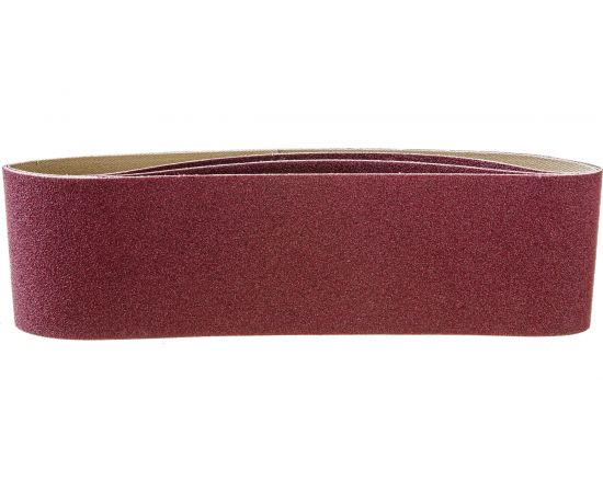 Лента абразивная бесконечная (3 шт; 75 x 533 мм; Р120) BOHRER 53153312 – изображение 3