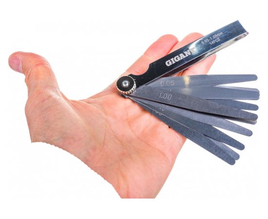 Набор измерительных щупов Gigant 14 шт., 0,05-1,00 мм GGS-14 – изображение 3