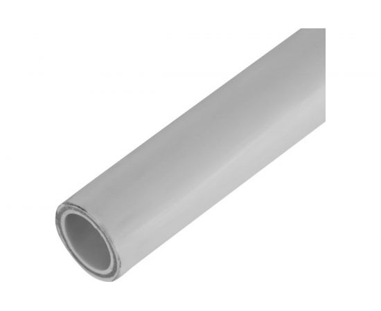 Армированная алюминием труба РОСТерм Aqua SDR6 25ммх4,2мм 2 м., белая AQAl6-25 – изображение 3