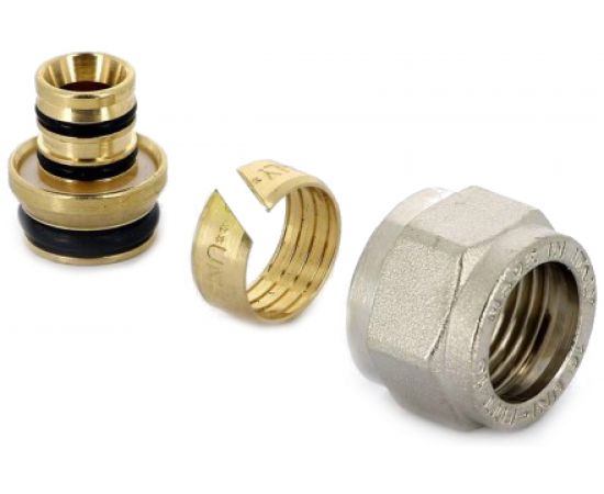 Обжимной соединитель обж-В 16х3/4ЕК Uni-Fitt 680N1634 – изображение 3