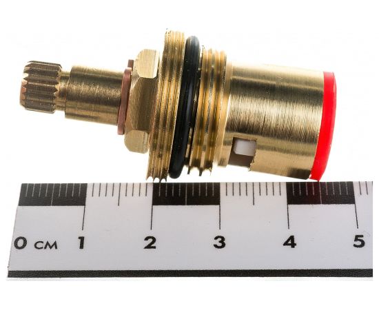 Керамическая кран-букса Профсан ПСМ 1/2"", 20 шлицов 2 резьбы PSM-1291-20 – изображение 4