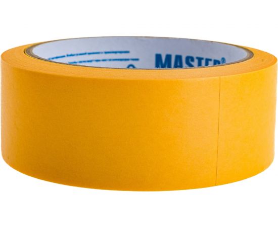Малярная лента MASTER COLOR золотистая, рисовая бумага, термостойк. до 100C, 36 мм х 25 м 30-6123 – изображение 4