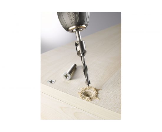 Набор зенкеров 4, 5, 6 мм, 3 предмета kwb 513050 – изображение 4