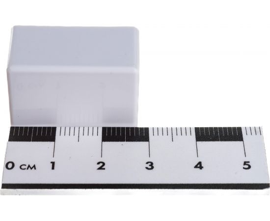 Заглушка Ruvinil, 25х16 белый ЗГЛ-25х16 – изображение 4