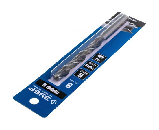 Сверло по металлу ЗУБР Проф-В, класс В, Р6М5, Профессионал, 9 мм 29621-9 – изображение 5