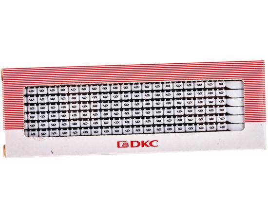 Маркер для кабеля сечением 1,5-2,5 мм DKC символ 9, 200шт MKF9S2 – изображение 5