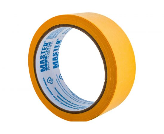 Малярная лента MASTER COLOR золотистая, рисовая бумага, термостойк. до 100C, 36 мм х 25 м 30-6123 – изображение 5