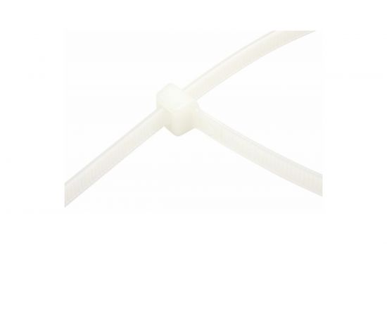 Кабельная нейлоновая хомут-стяжка REXANT 250x7,6 мм, белая, упаковка 100 шт. 07-0252 – изображение 7