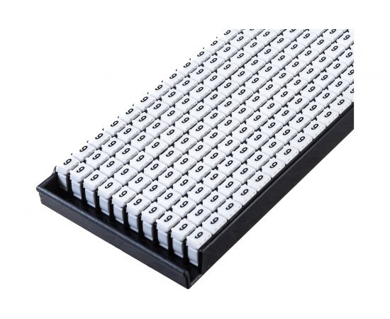 Маркер для кабеля сечением 1,5-2,5 мм DKC символ 9, 200шт MKF9S2 – изображение 10