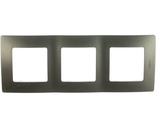 Рамка Legrand 3-м Etika антрацит Leg 672583 1066969 