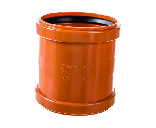 Двухраструбная муфта Ostendorf 110 для наружной канализации 220510 