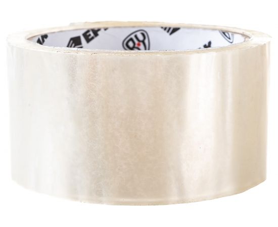 Клейкая лента ЕРМАК прозрачная, 48 мм x 50 м 687-023 