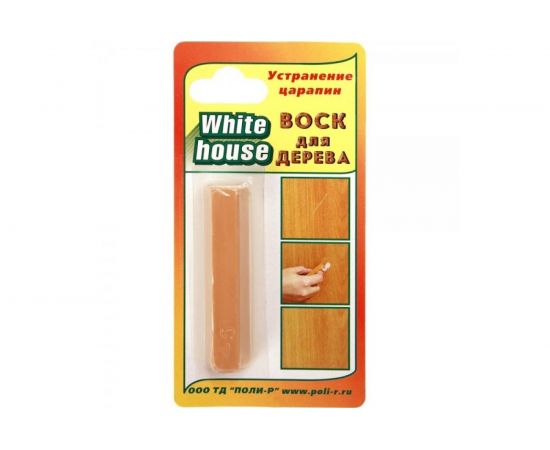 Воск для дерева White House (дуб натуральный светлый № 45; 15 гр) 14265 