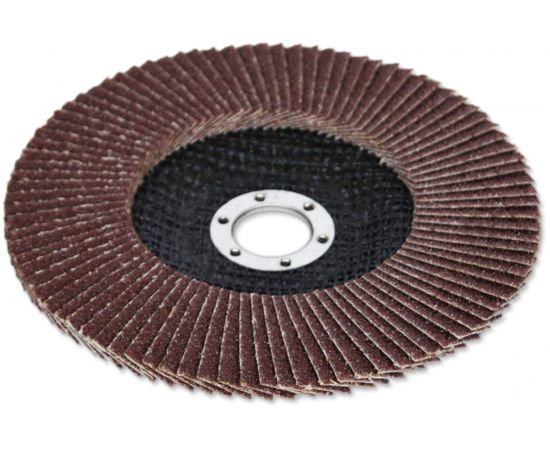 Круг лепестковый торцевой по металлу (150х22 мм; P40) SANTOOL 060203-150-040 