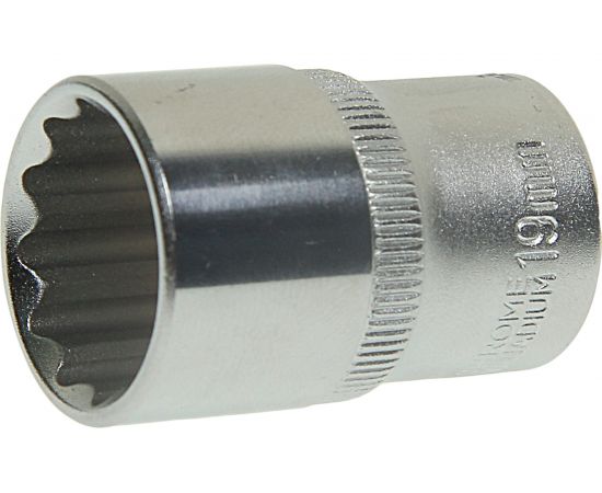 Головка торцевая 6-гранная (19 мм; 40 мм; 1/2"") ЭВРИКА ER-91312 