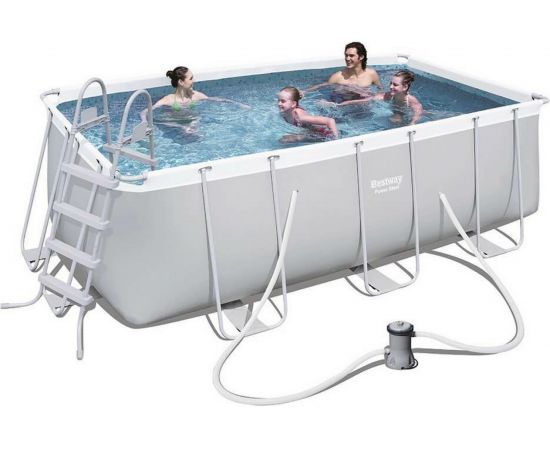 Каркасный бассейн BestWay 412х201х122см, 8124л прямоугольный 56456 BW 