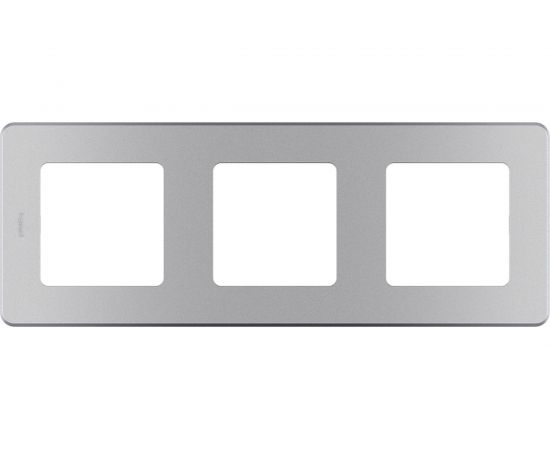Рамка Legrand - 3 поста - INSPIRIA - алюминий 673952 