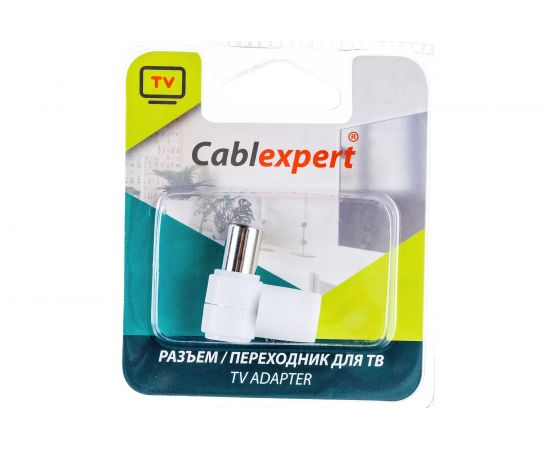 Разъем Cablexpert TV папа, 90 градусов, блистер TVPL-9 