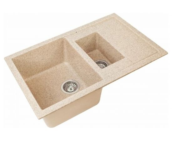 Кухонная мойка GreenStone GRS-21K цвет: песочный GRS-21K-302 