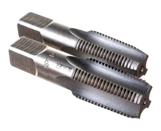 Дюймовые комплектные метчики 2 шт. 1/2-14NPT Berger BG BG1182 