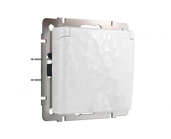 Влагозащищенная розетка WERKEL W1271201 с заземлением, с защитной крышкой и шторками a052021 