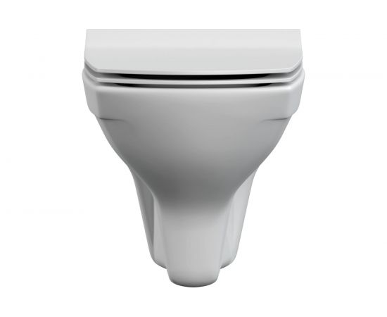 Подвесной унитаз Cersanit CARINA XL Clean On DPL e-off Slim MZ-CARINA-XL-COn-S-DL-w – изображение 2
