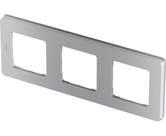 Рамка Legrand - 3 поста - INSPIRIA - алюминий 673952 – изображение 2