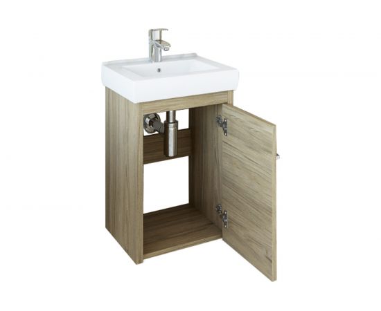 Подвесная тумба Sanflor Ларго 2 40 швейцарский вяз, под раковину Нео 40 С0000002329 – изображение 2