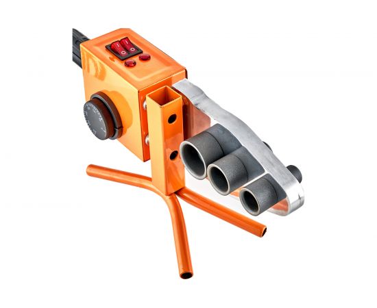 Аппарат для сварки пластиковых труб Kilux 1500Вт, 6 насадок , металлический кейс GP63TB – изображение 2