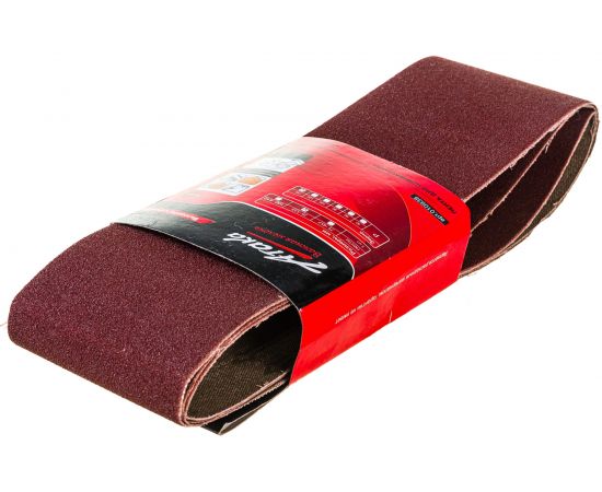 Лента шлифовальная (3 шт; 75х533 мм; Р150) Атака 2361650 – изображение 3