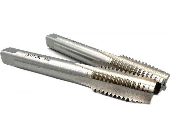 Метчик TORNERI UNC 5/8" 11 нитей Р6М5 комплект из 2-х штук 035374 – изображение 3