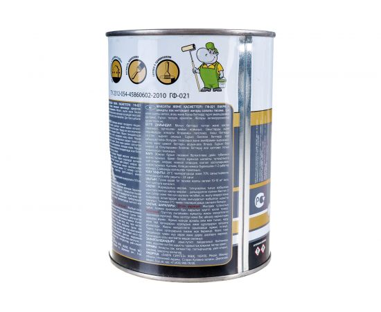 Грунт Лакра ГФ-021 красно-коричневый, 1 кг 90000673606 – изображение 3