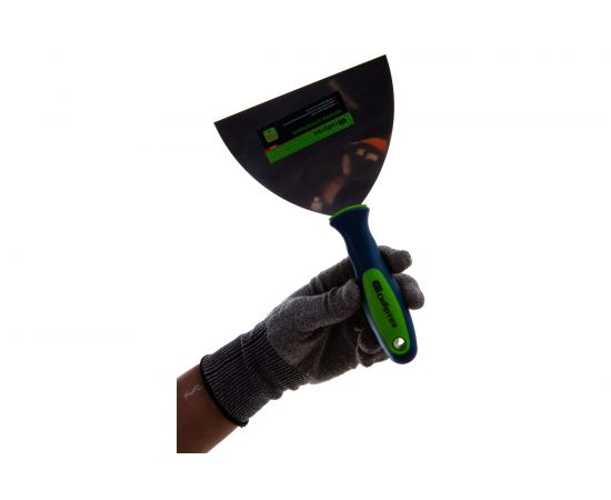 Шпательная лопатка из нержавеющей стали, 150 мм, 2-компонентная ручка СИБРТЕХ 85528 – изображение 3