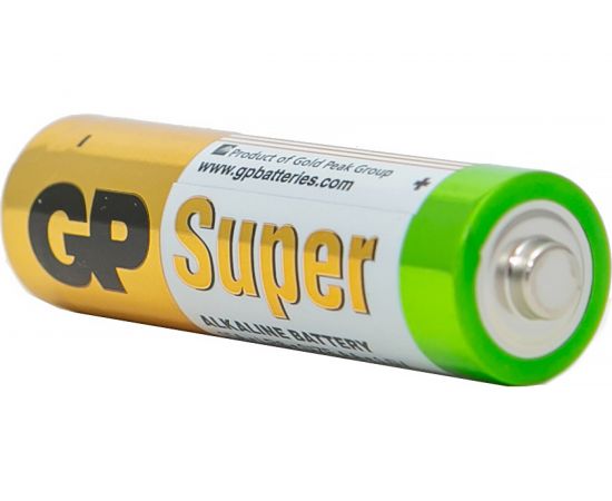 Алкалиновые батарейки GP Super Alkaline 15А АA - 8+4 шт. 15A8/4-2CR12 – изображение 4