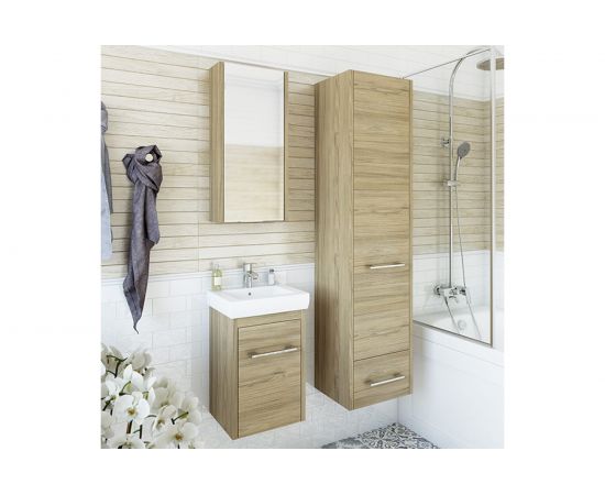 Подвесная тумба Sanflor Ларго 2 40 швейцарский вяз, под раковину Нео 40 С0000002329 – изображение 4