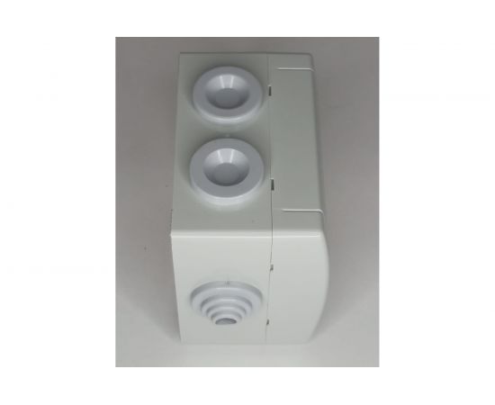 Разводная коробка Aling-conel POWER с шестью гнездами IP54 500В 80х80 открытой установки, серый 263.1 146051 – изображение 4