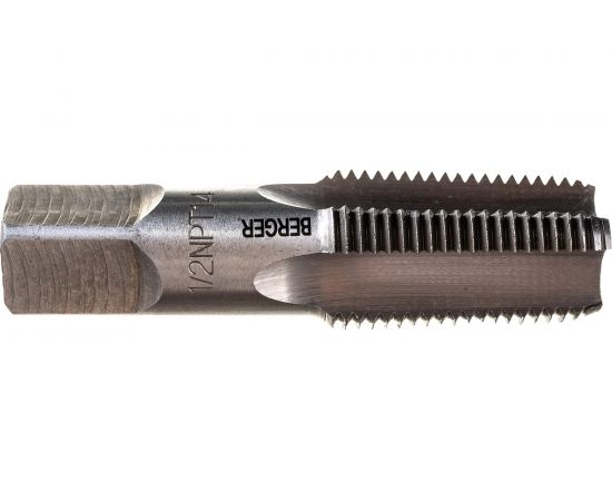 Дюймовые комплектные метчики 2 шт. 1/2-14NPT Berger BG BG1182 – изображение 4