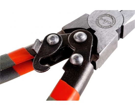 Пассатижи с двойным рычажным механизмом Cr-V 200 мм Кратон Double Force 2 12 01 008 – изображение 4