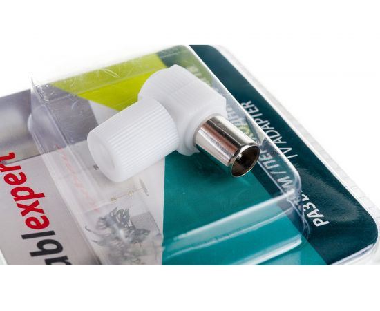 Разъем Cablexpert TV папа, 90 градусов, блистер TVPL-9 – изображение 4