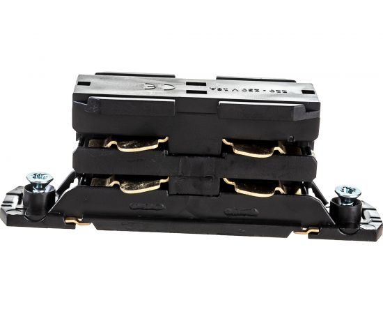 Коннектор для трехфазного шинопровода ЭРА STR-30-B-CN-I типа I, прямой, внутренний, черный Б0049720 – изображение 4