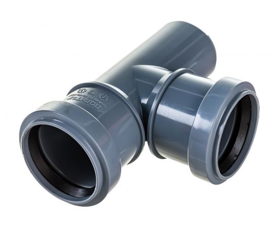 Тройник ПОЛИТЭК 50х50/87.5 градусов 205087 – изображение 4