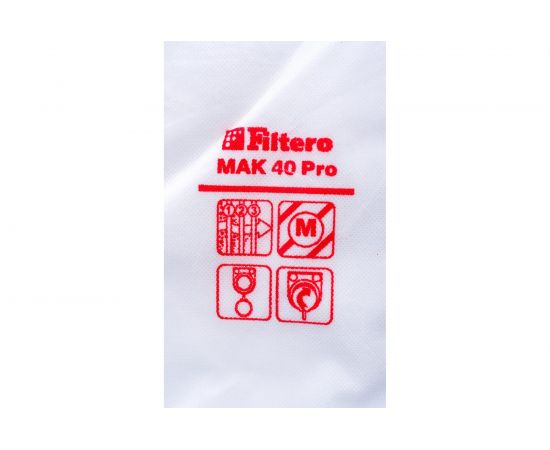 Мешки для пылесоса Makita трехслойные синтетические Filtero MAK 40 Pro 40л 2шт 05611 – изображение 5