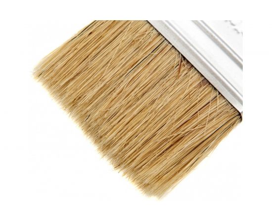 Набор флейцевых кистей СИБРТЕХ 3шт., натуральная щетина, пластиковая ручка 82507 – изображение 5