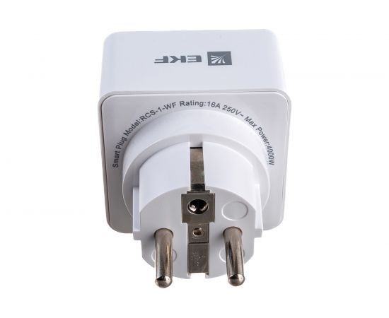 Умная розетка EKF Wi-Fi HomeConnect белая RCS-1-WF – изображение 7
