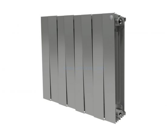 Радиатор Royal Thermo PIANOFORTE 500/Silver Satin - 10 секций 