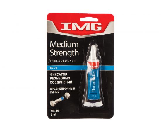 Фиксатор резьбовых соединений IMG многоцелевой, синий, 6мл MG-415 