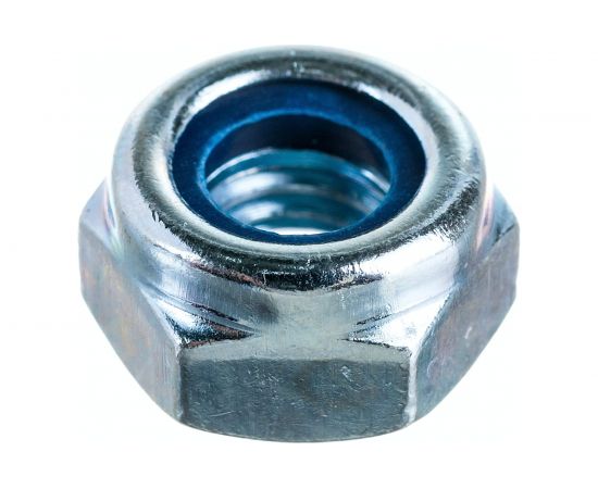 Самоконтрящаяся гайка Стройметиз М10 DIN 985, цинк уп. 4 шт 3040061 