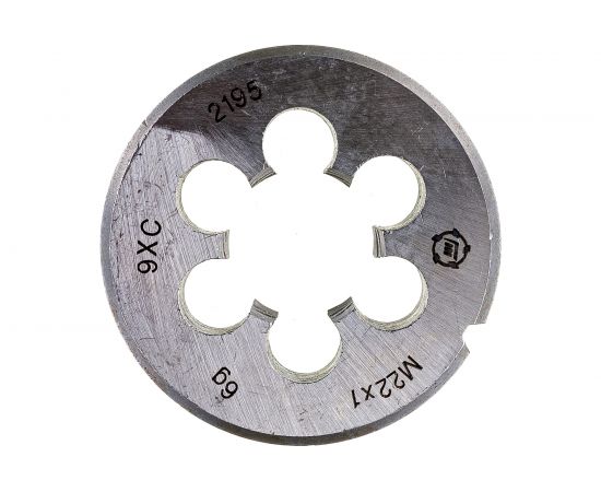 Плашка М 22 х1 9ХС ТМ Туламаш 57921 